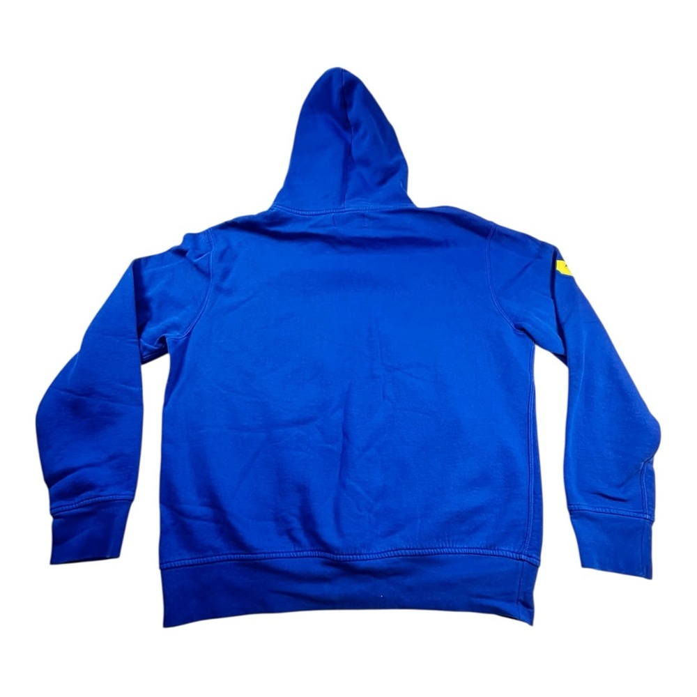 Vintage Polo Ralph Lauren Hoodie – Size XL – Royal Blue Cotton Blend - Picture 8 of 11